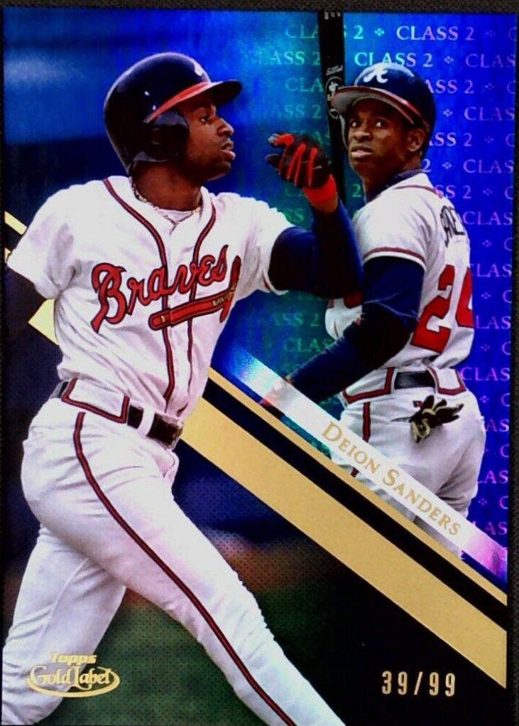Deion Sanders [Class 2 Blue] #96