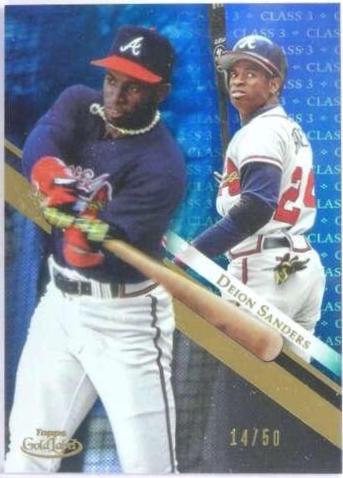 Deion Sanders [Class 3 Blue] #96