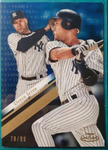 Derek Jeter [Class 2 Blue] #89