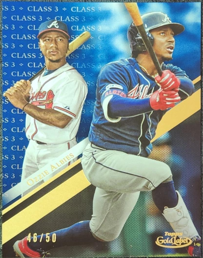 Ozzie Albies [Class 3 Blue] #6
