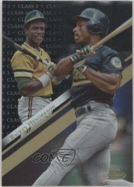 Rickey Henderson [Class 3 Black] #72