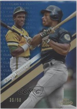 Rickey Henderson [Class 3 Blue] #72