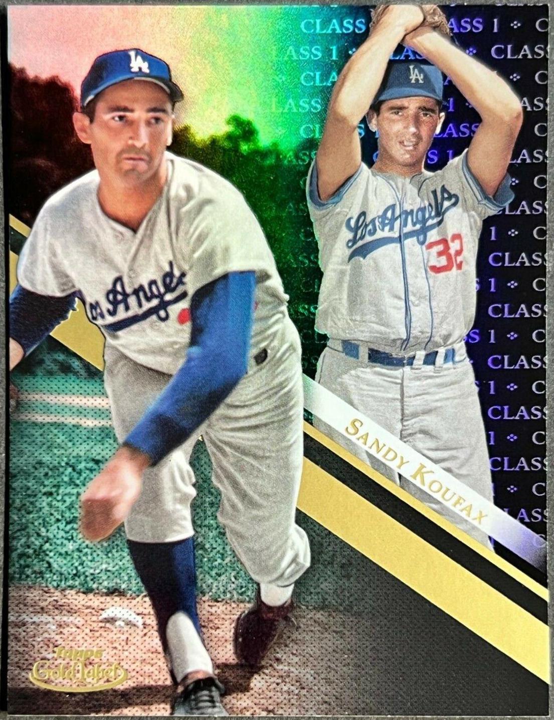 Sandy Koufax [Class 1 Black] #86