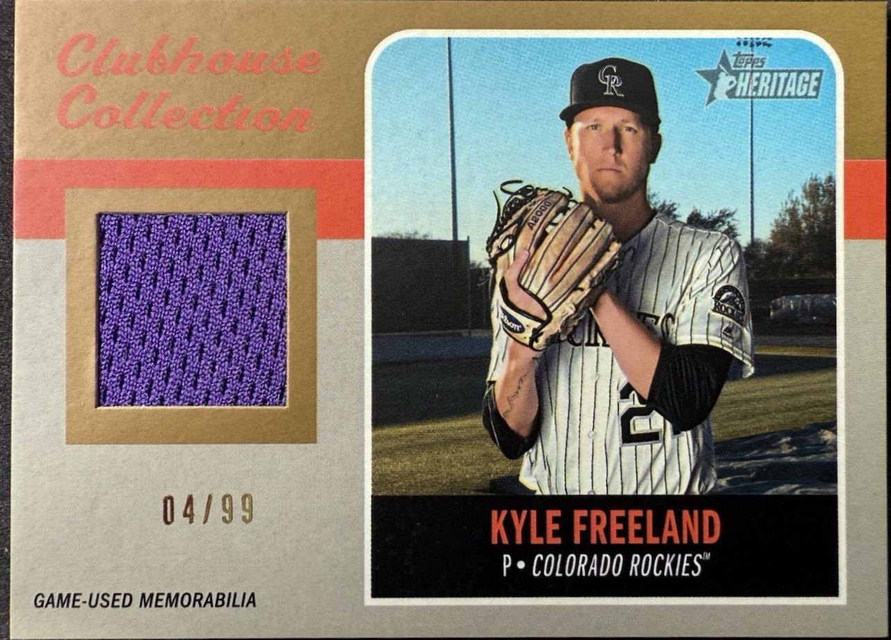 Kyle Freeland [High Number Gold] #KF