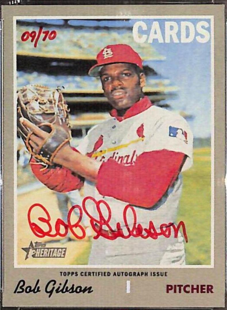 Bob Gibson [Red Ink] #BG