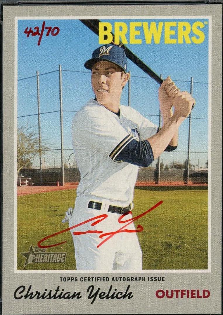 Christian Yelich [Red Ink] #CYE