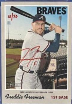 Freddie Freeman [Red Ink] #FF