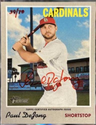 Paul DeJong [Red Ink] #PD