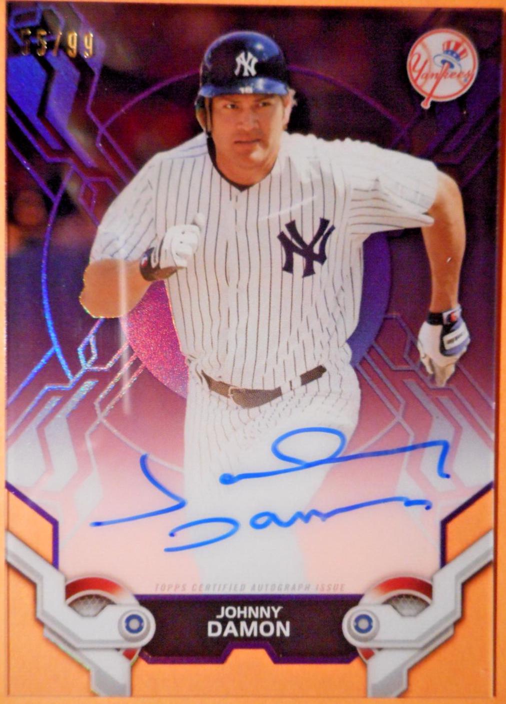 Johnny Damon [Purple] #JDA