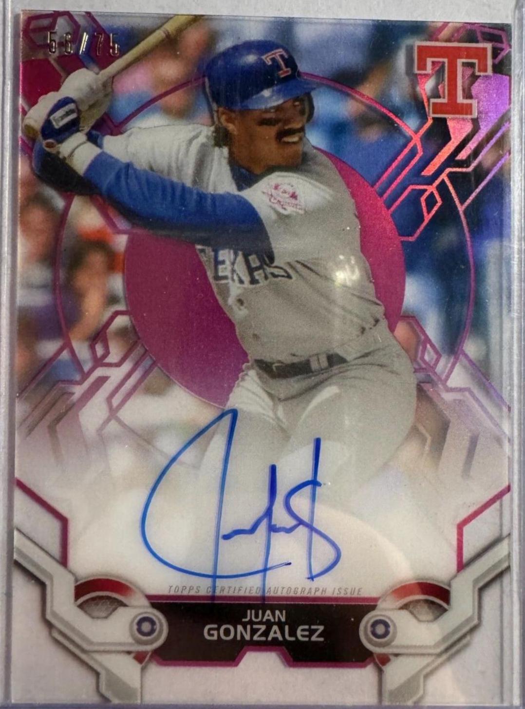 Juan Gonzalez [Pink] #JG
