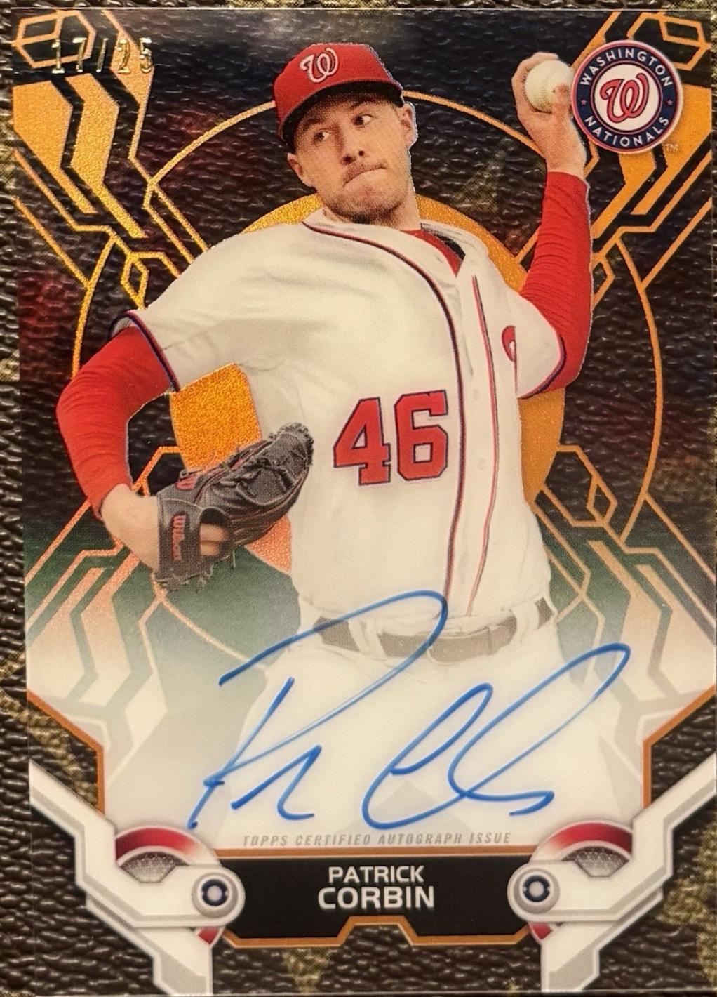 Patrick Corbin [Orange] #PC
