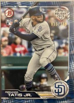 Fernando Tatis Jr. [Blue Snowflake] #TH-FTJ