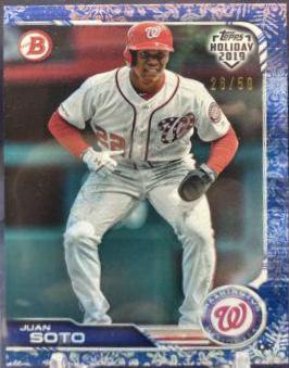Juan Soto [Blue Snowflake] #TH-JSO