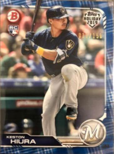 Keston Hiura [Blue Festive] #TH-KH