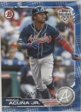 Ronald Acuna Jr. [Blue Snowflake] #TH-RAJ
