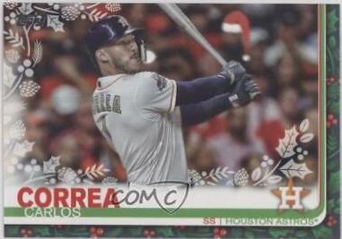 Carlos Correa [Candy Cane Bat] #HW136