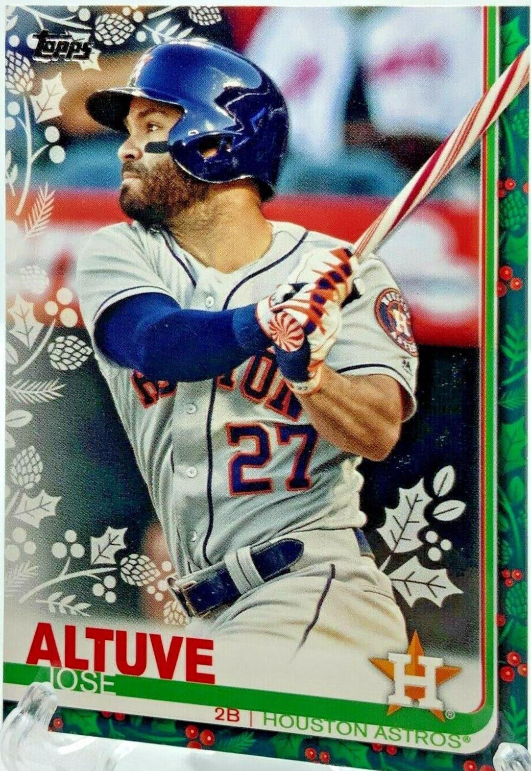 Jose Altuve [Candy Cane Bat] #HW159