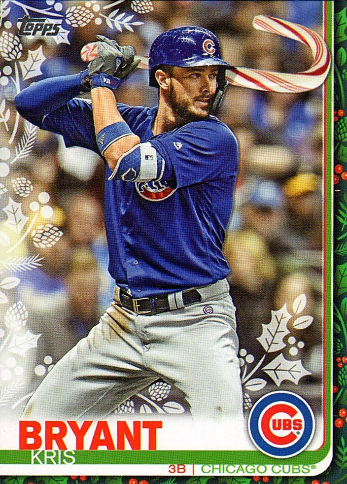 Kris Bryant [Candy Cane Bat] #HW197