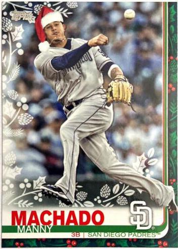 Manny Machado [Wearing Santa Hat] #HW95