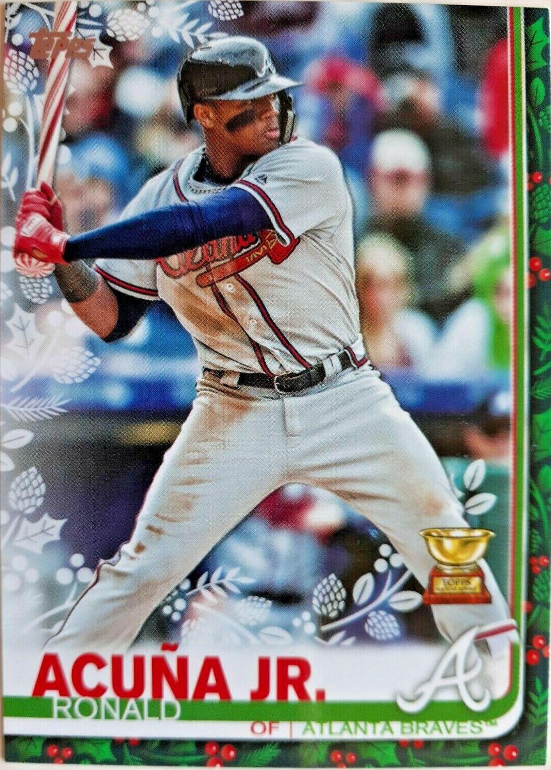 Ronald Acuna Jr. [Candy Cane Bat] #HW85