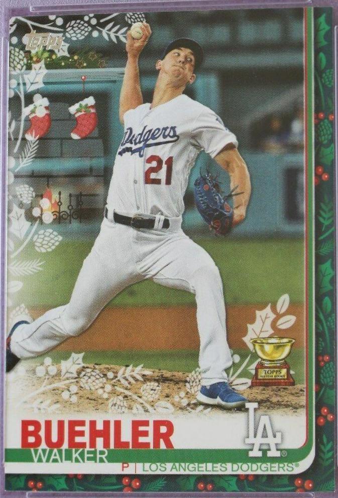 Walker Buehler [Stocking and Fireplace in Background] #HW187