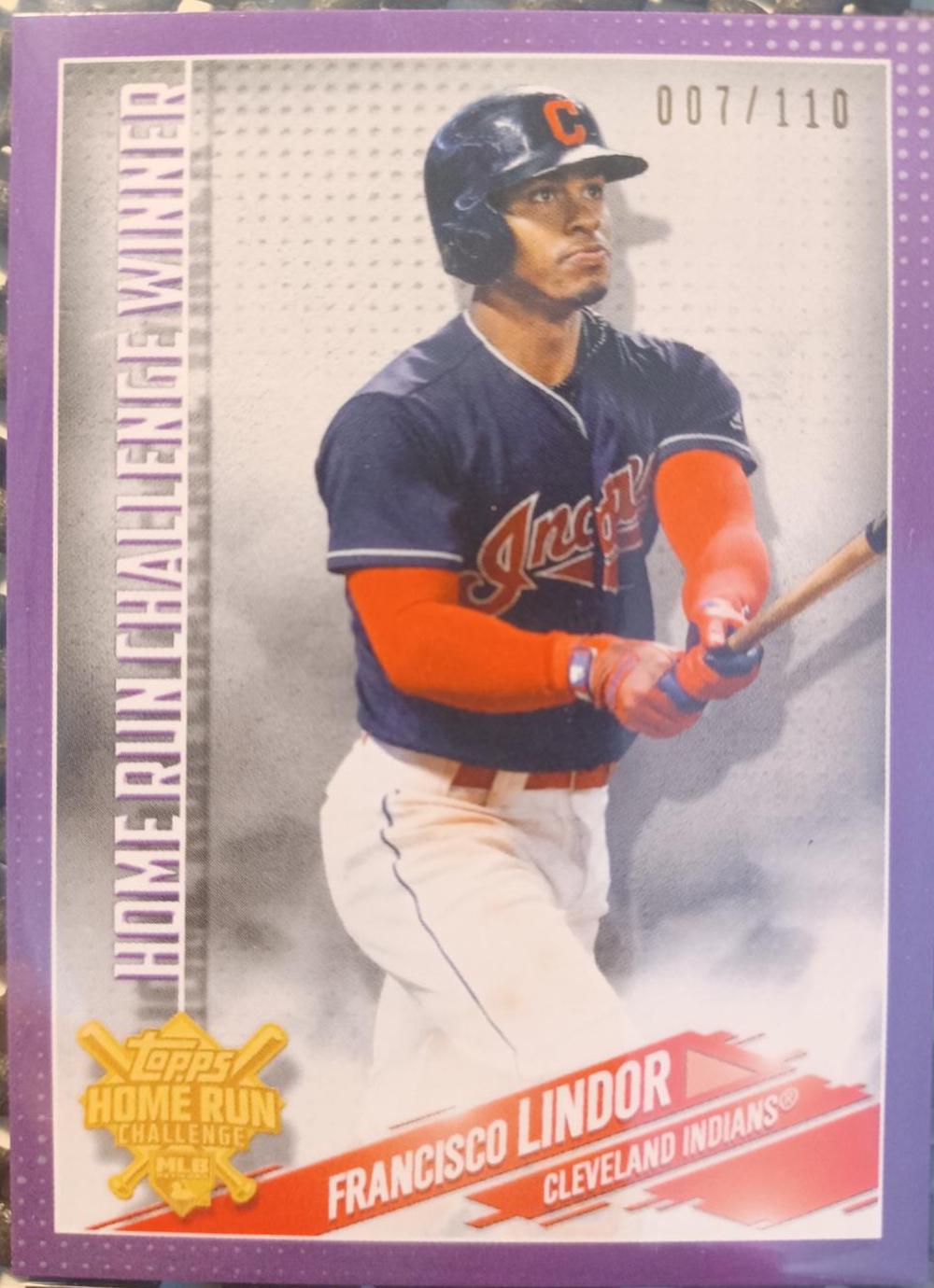 Francisco Lindor [Purple Winner] #HRC-15