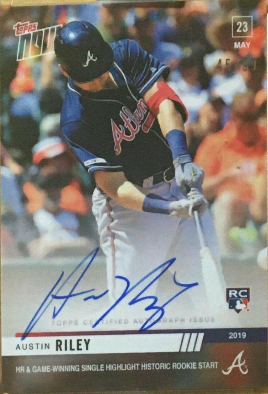 Austin Riley [Autograph] #268A