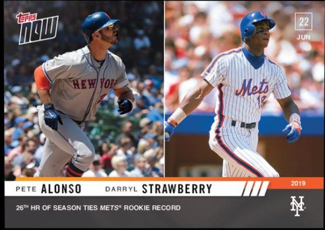 Darryl Strawberry, Pete Alonso #418