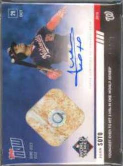 Juan Soto [Autograph Relic Blue] #1068B
