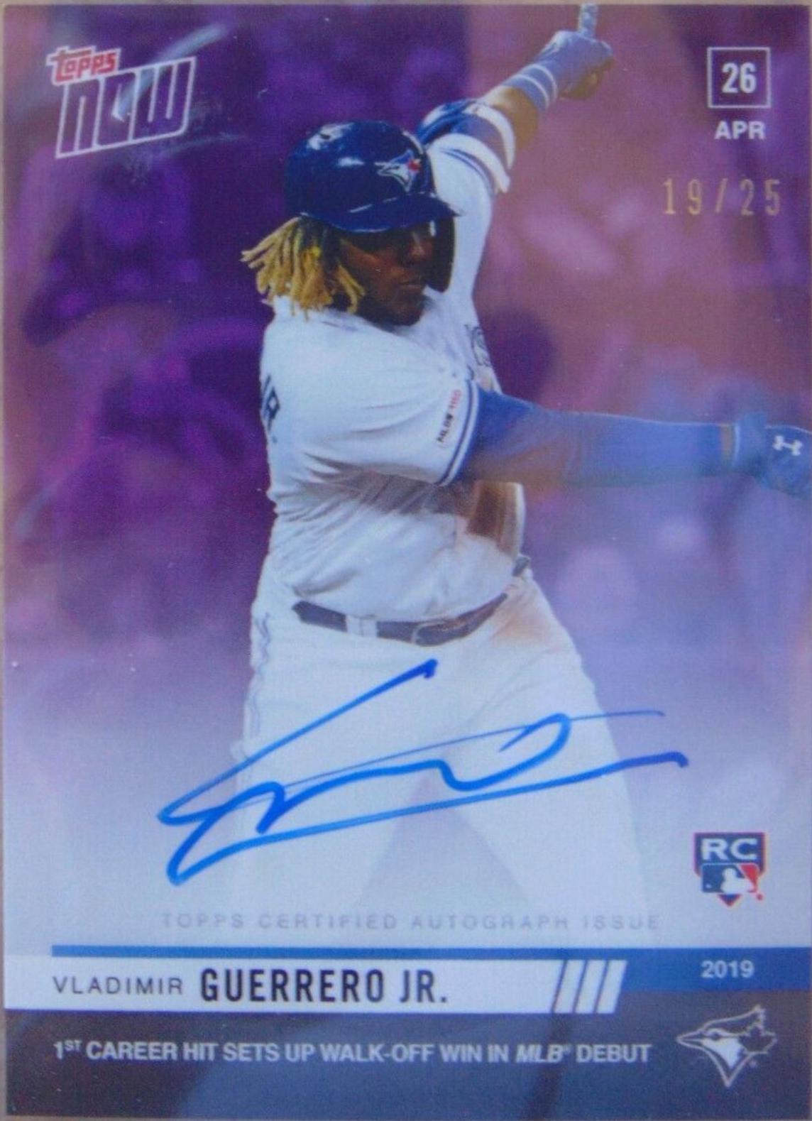 Vladimir Guerrero Jr. [Autograph Purple] #137C