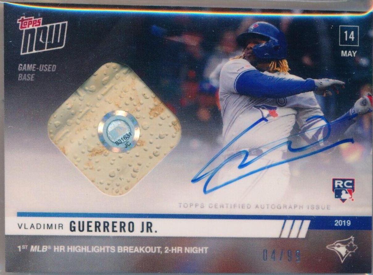 Vladimir Guerrero Jr. [Autograph Relic] #601A