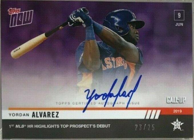 Yordan Alvarez [Autograph Purple] #351C