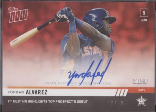 Yordan Alvarez [Autograph Red] #351D