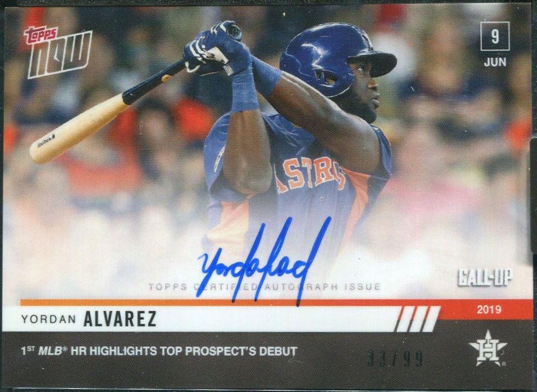 Yordan Alvarez [Autograph] #351A
