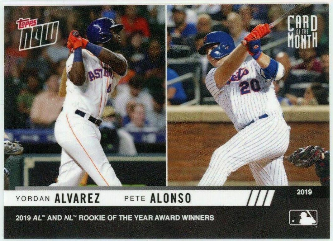 Yordan Alvarez ,  Pete Alonso #M-NOV