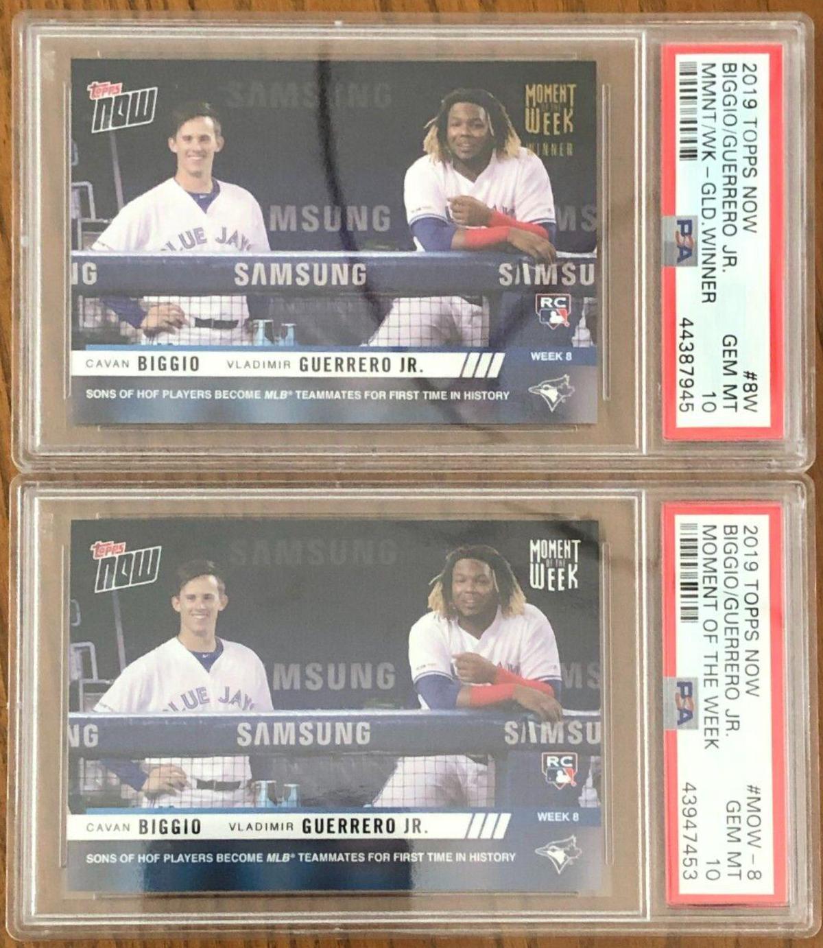 Cavan Biggio , Vladimir Guerrero Jr. #MOW-8