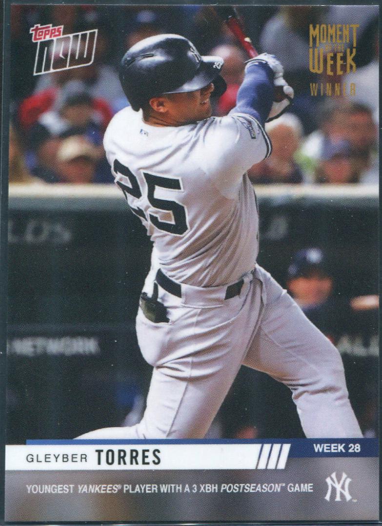 Gleyber Torres [Gold Winner] #MOW-28W
