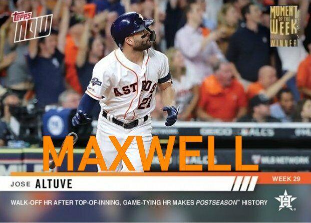Jose Altuve [Gold Winner] #MOW-29W