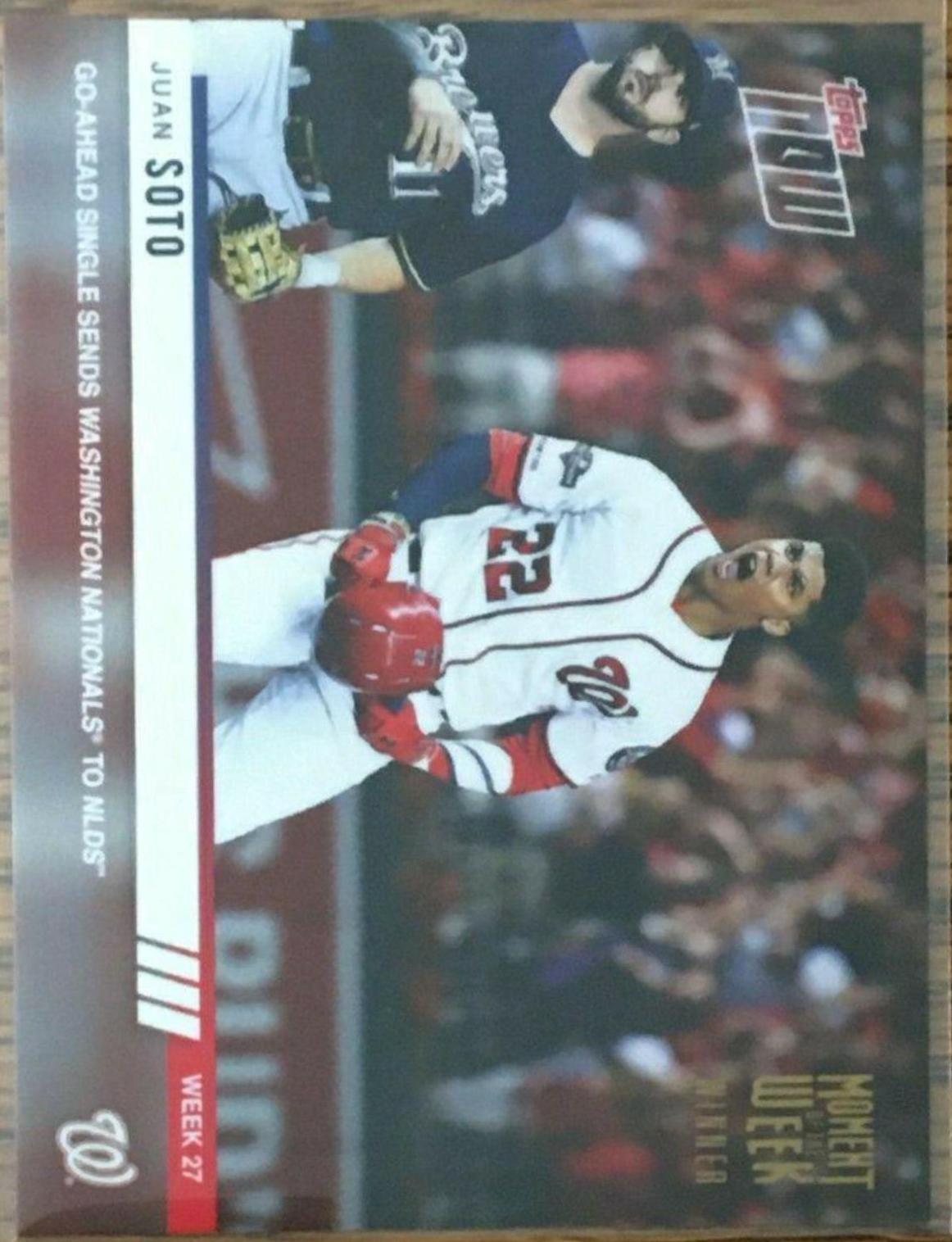 Juan Soto [Gold Winner] #MOW-27W