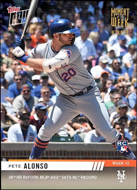 Pete Alonso [Gold Winner] #MOW-12W
