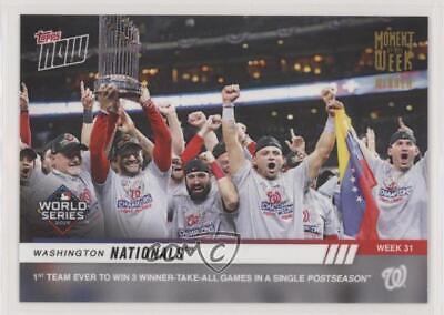 Washington Nationals [Gold Winner] #MOW-31W