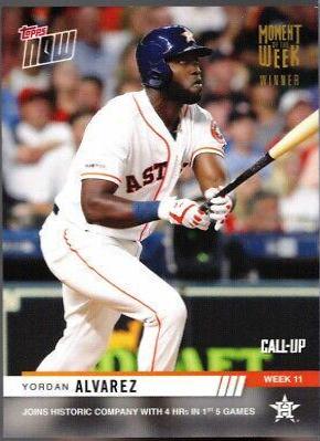 Yordan Alvarez [Gold Winner] #MOW-11W