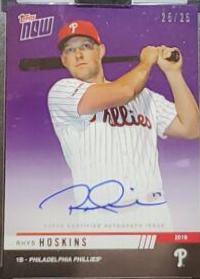 Rhys Hoskins [Autograph Purple] #OD271C