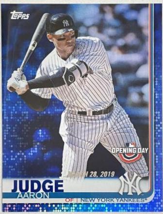 Aaron Judge [Pinstripe Jersey Blue Foil] #15
