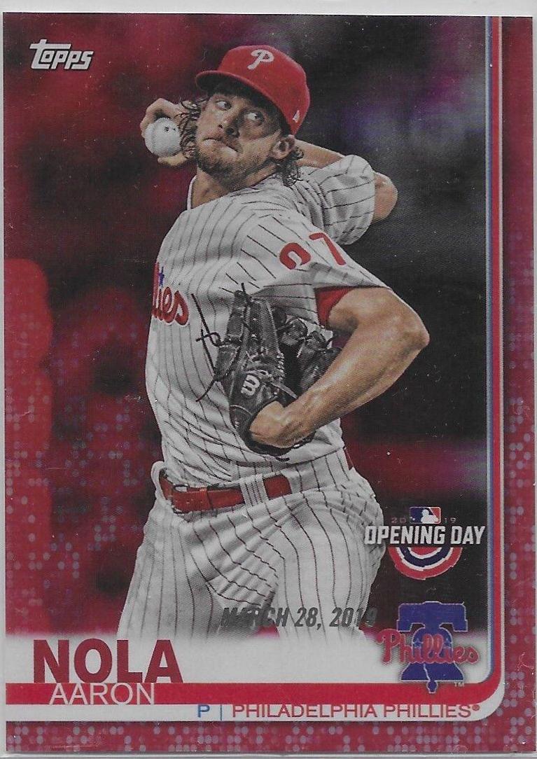 Aaron Nola [Red Foil] #198