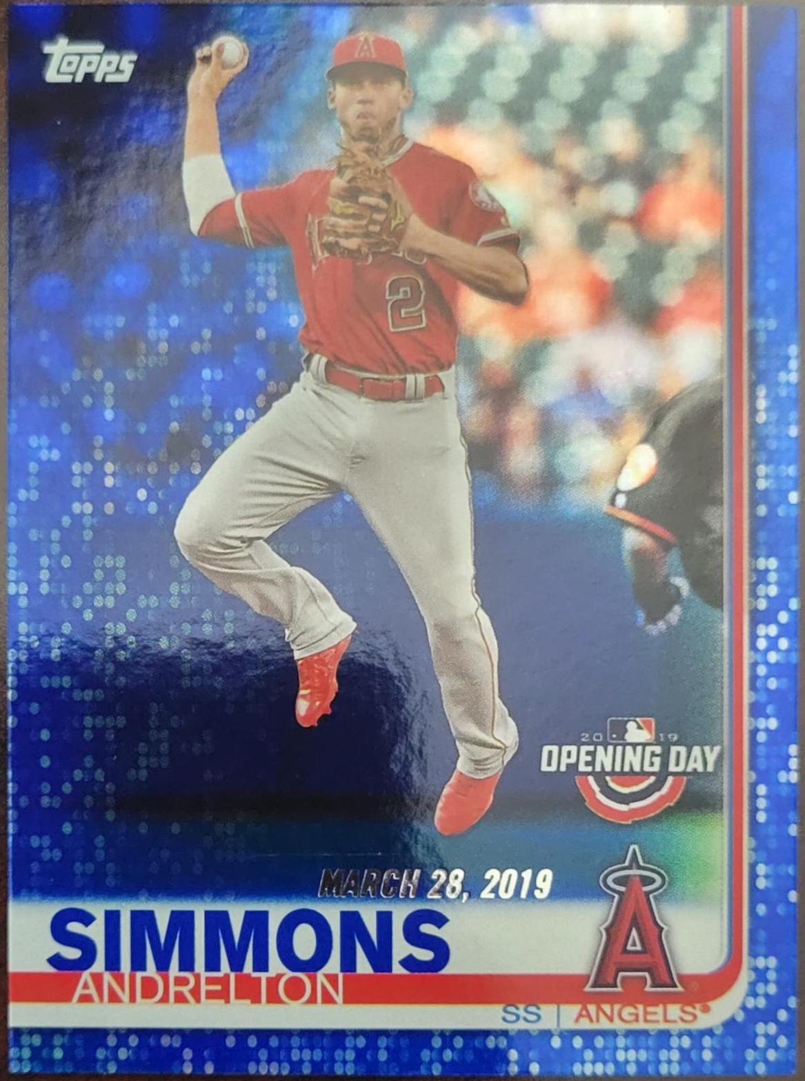 Andrelton Simmons [Blue Foil] #78