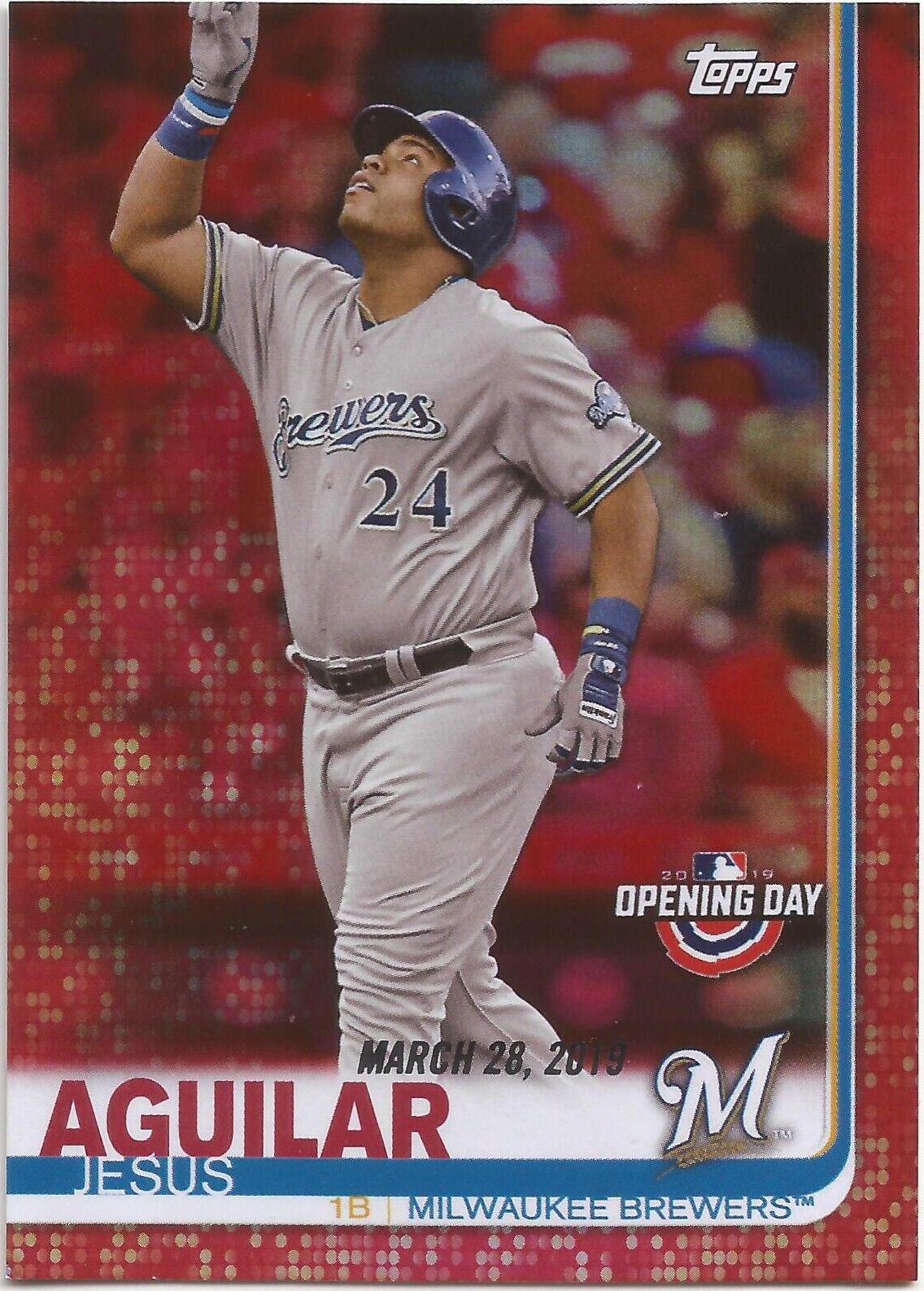 Jesus Aguilar [Red Foil] #136