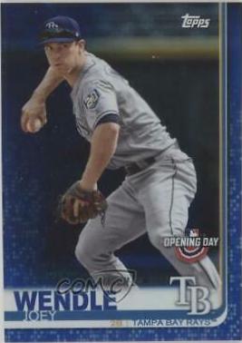 Joey Wendle [Blue Foil] #191
