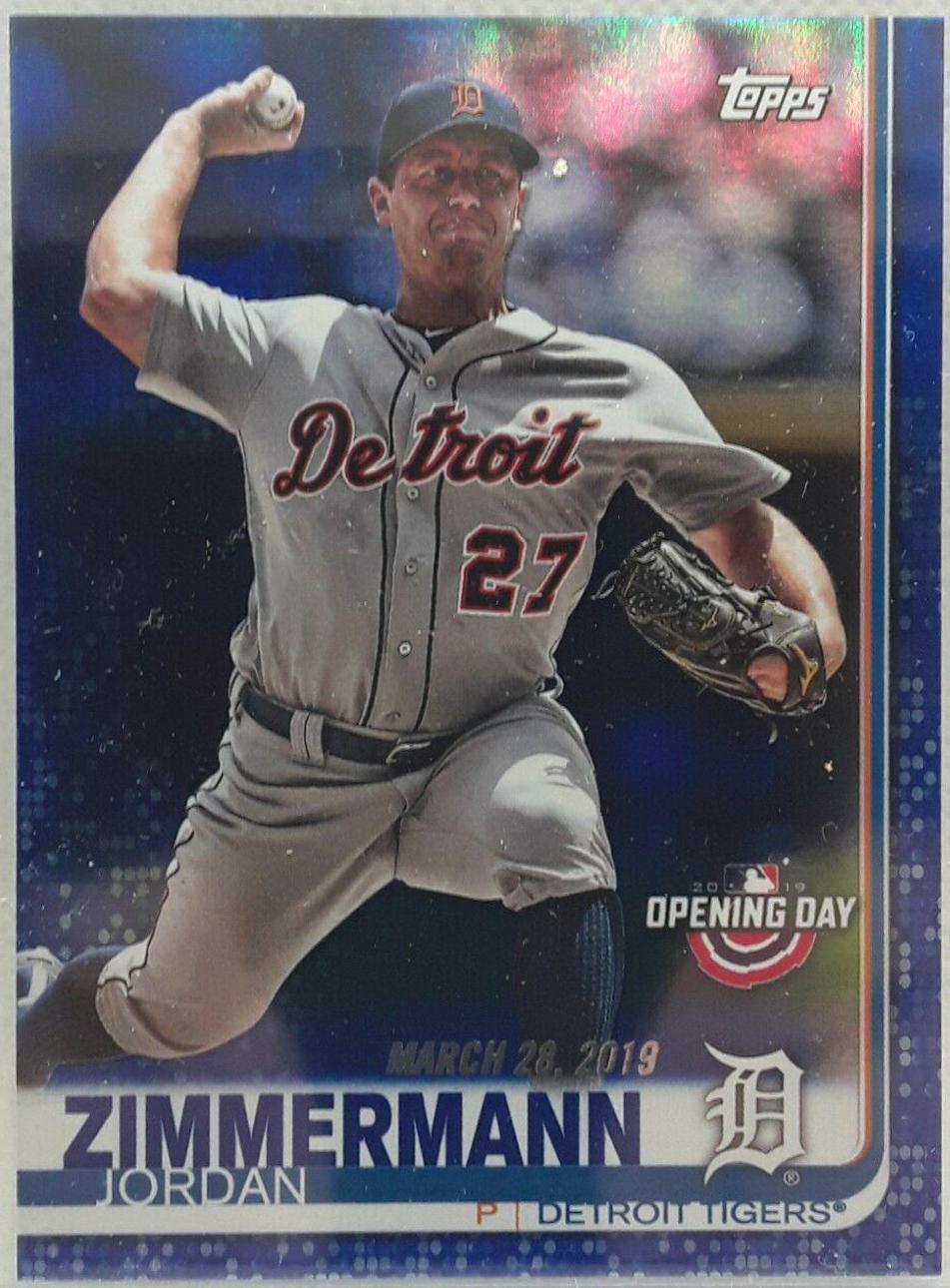 Jordan Zimmermann [Blue Foil] #10