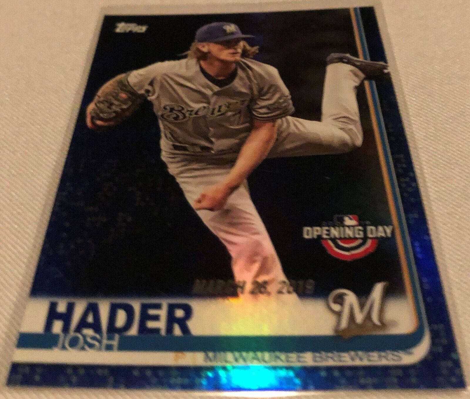 Josh Hader [Blue Foil] #115